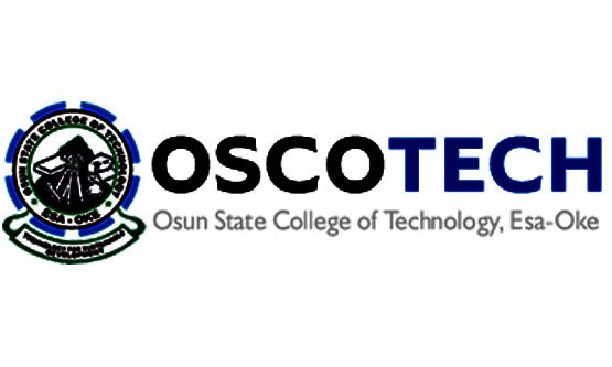 OSCOTECH Advanced Certificate Programmes Admission Form 2020/2021