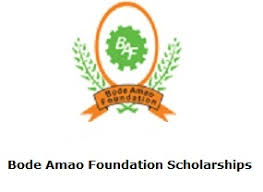 Bode Amao Foundation Undergraduate Scholarships Awards 2018/2019