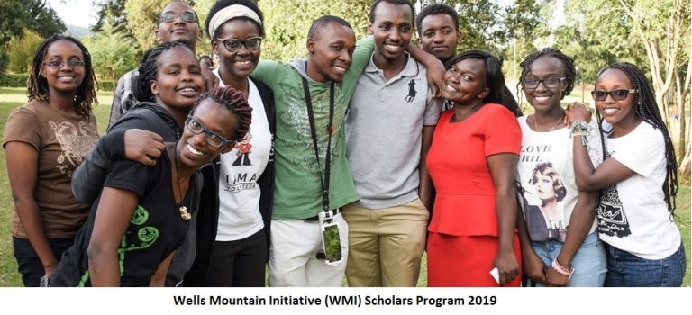 Wells Mountain Initiative Scholars Program 2019