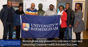 University of Birmingham Commonwealth Shared Scholarships