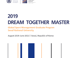 Dream Together Masters Scholarships 2019/2021 for International Students