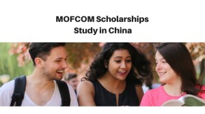 MOFCOM Postgraduate Scholarship