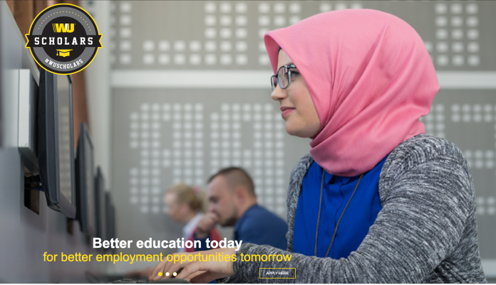 Western Union Foundation Global Scholarships Program 2019 Post-Secondary Education
