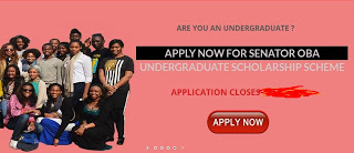 Senator OBA Undergraduate Scholarship 2019/2020 [Apply Now]