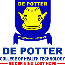 De Potter College of Health Technology Admission Form 2020/2021