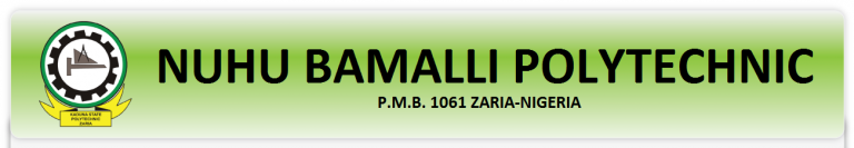 Nuhu Bamalli Polytechnic (NUBAPOLY) Post UTME Admission Form 2020/2021 [ND Full-Time]