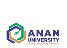 ANAN University Postgraduate Admission Form 2021/2022