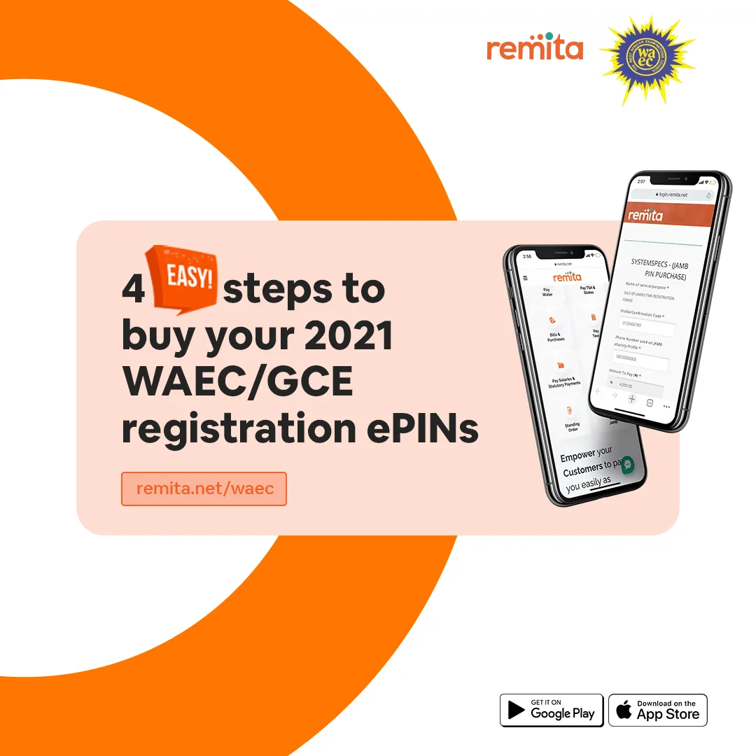 How to Buy 2021 Nov/Dec WAEC GCE Registration ePINs on Remita